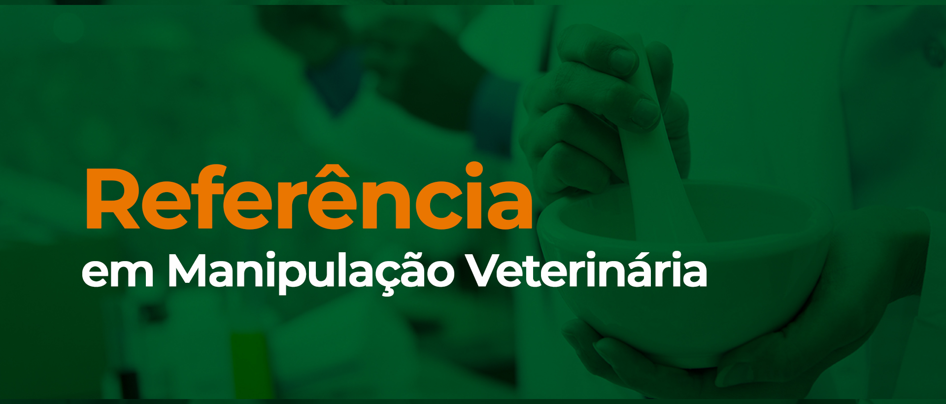 Referência em Manipulação Veterinária